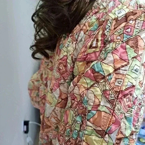 Jacket Reversible TOP silk M - Picture 5 of 9